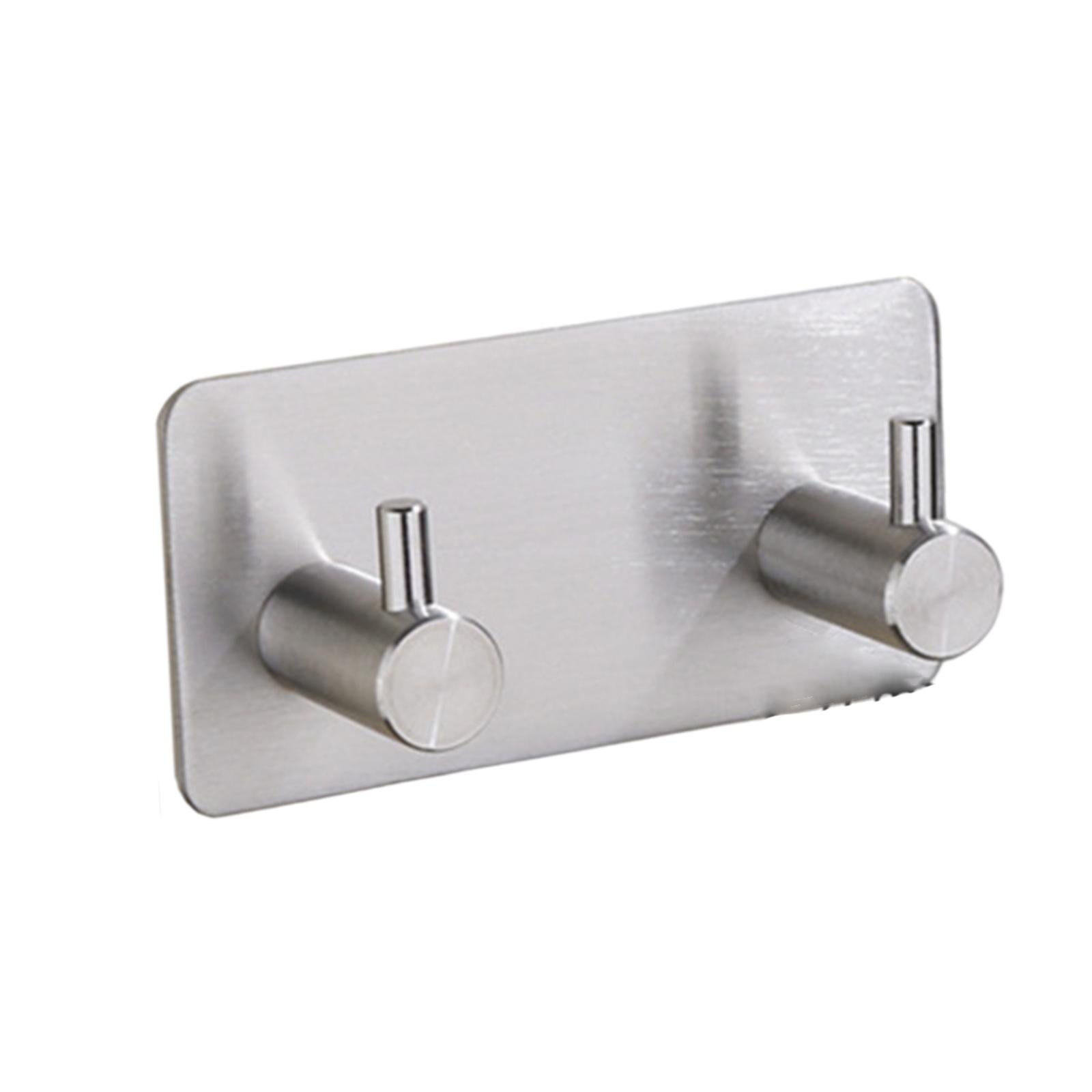304Stainless steel hook strong adhesive door rear coat hook 14-2-S Sliver