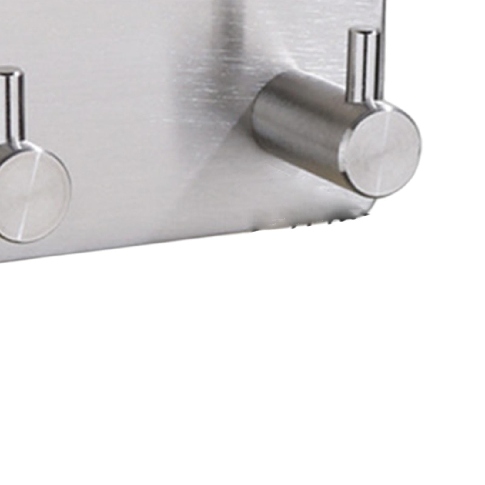 304Stainless steel hook strong adhesive door rear coat hook 14-2-S Sliver