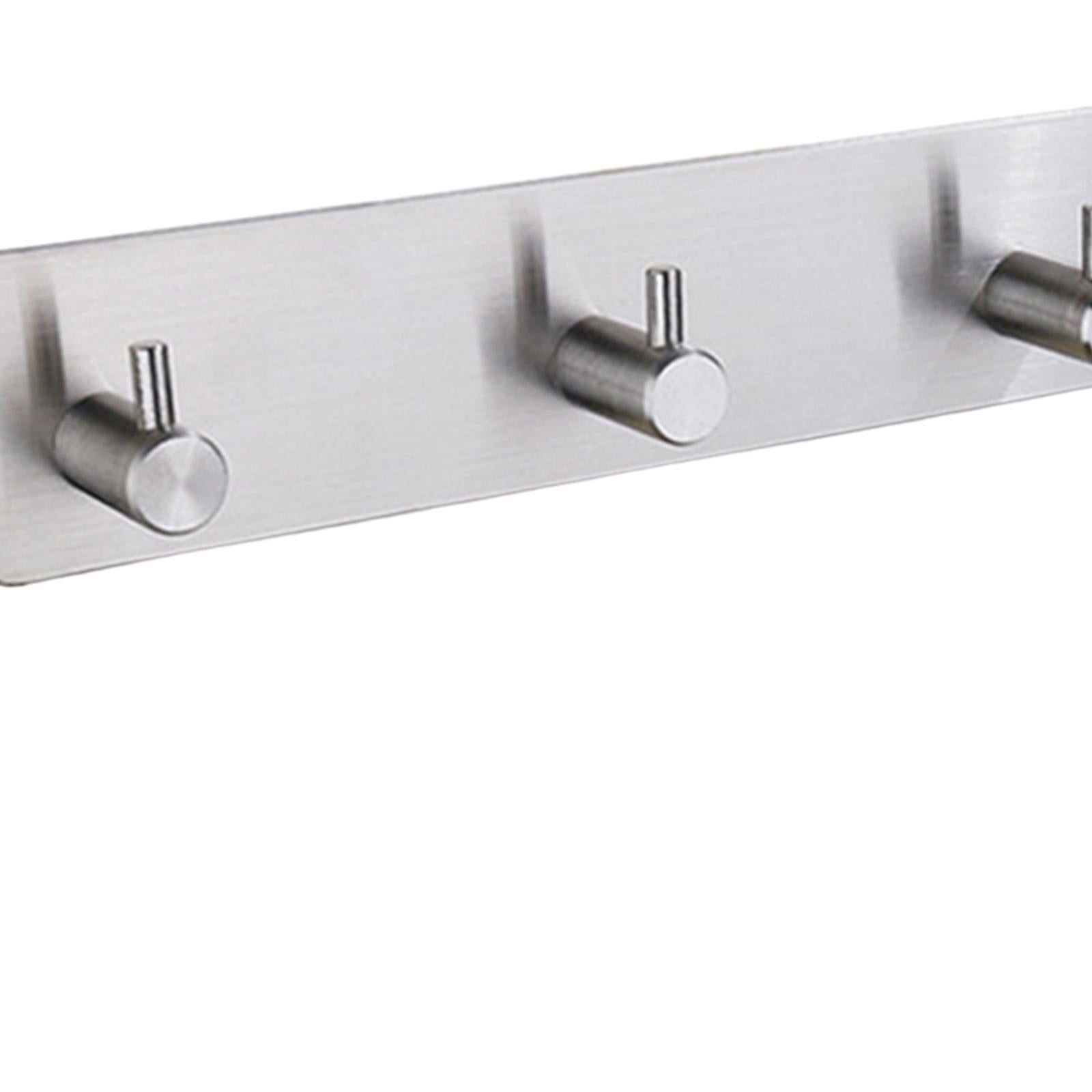 304Stainless steel hook strong adhesive door rear coat hook 12-6-S Sliver