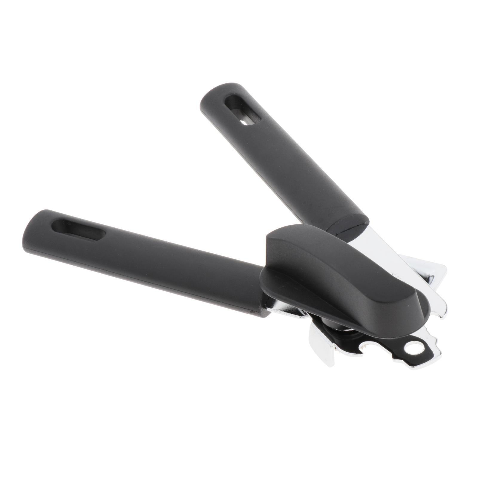 Can Opener Effortless Handheld Non-Slip Lengthened Handle Manual for Kitchen