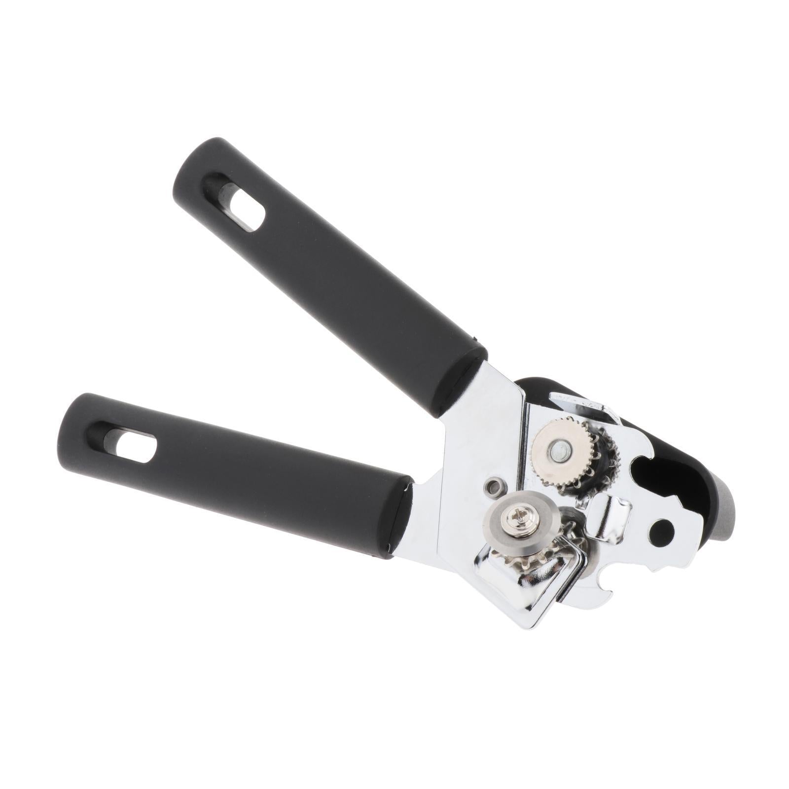 Can Opener Effortless Handheld Non-Slip Lengthened Handle Manual for Kitchen