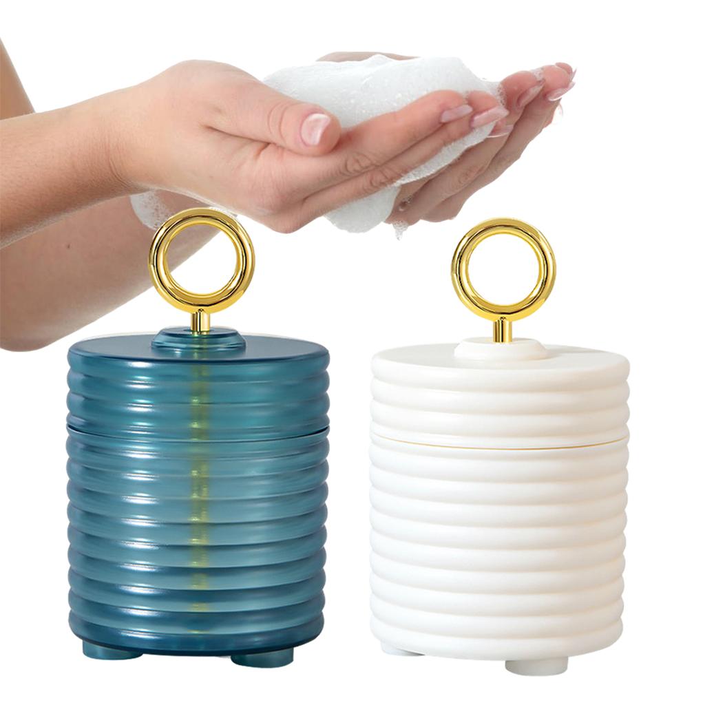 Portable Rich Foam Maker Skin Care Clean Tool Facial Cleanser Cream Foamer White