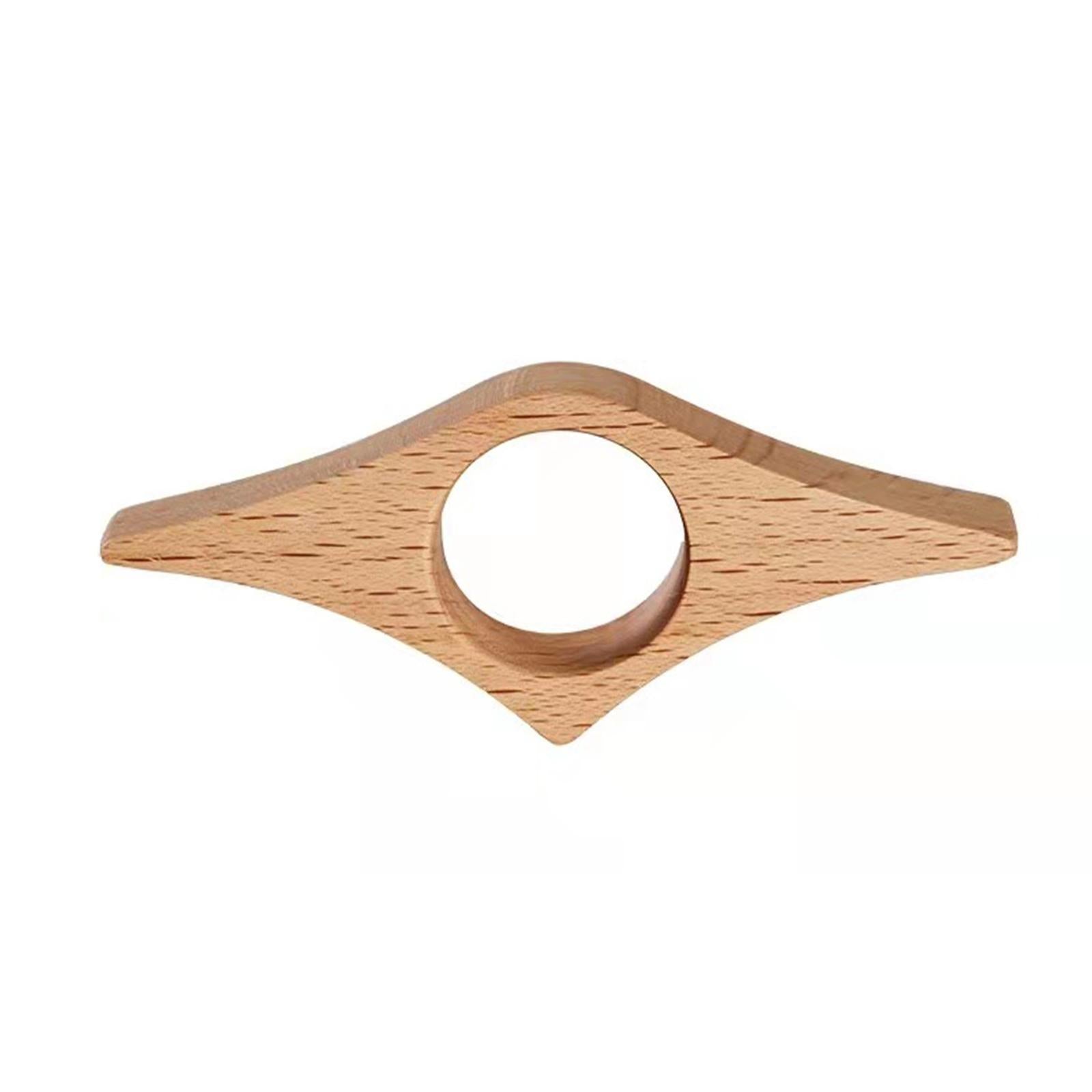 Book Page Holder Gifts Natural 1 Hand Readers Wooden for Office Men Bookworm Wood L