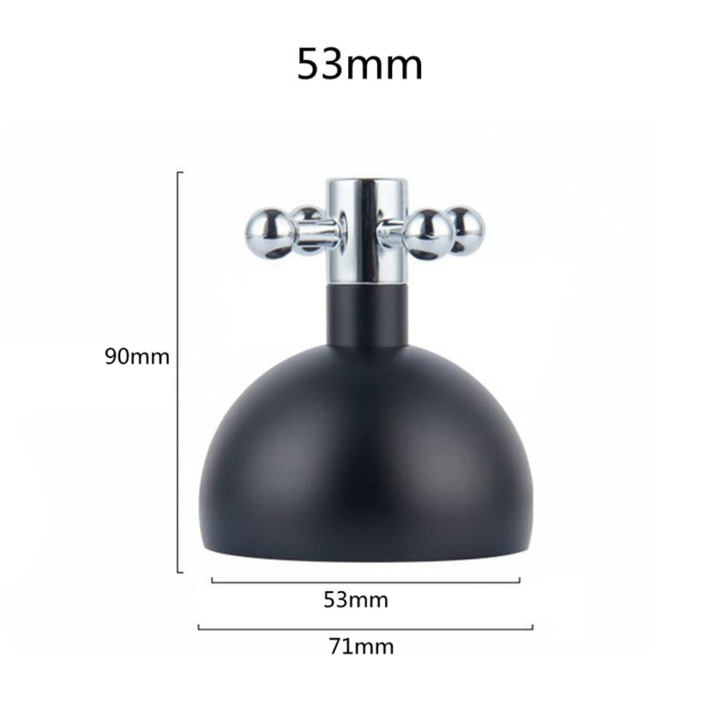 Stainless Steel Coffee Tamper Leveler Needle Type Powder Distributor Tool Black