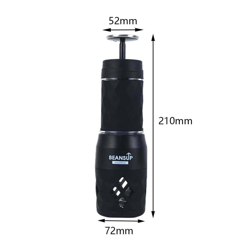 Portable Espresso Maker Compatible Coffee Machine for Outdoor Travel Office