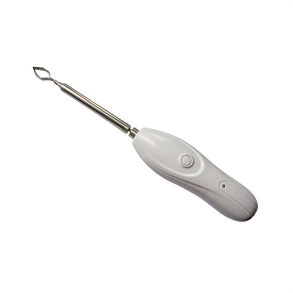 Electric Vegetable Corer Tool Portable White for Kitchen Carving Cucumber