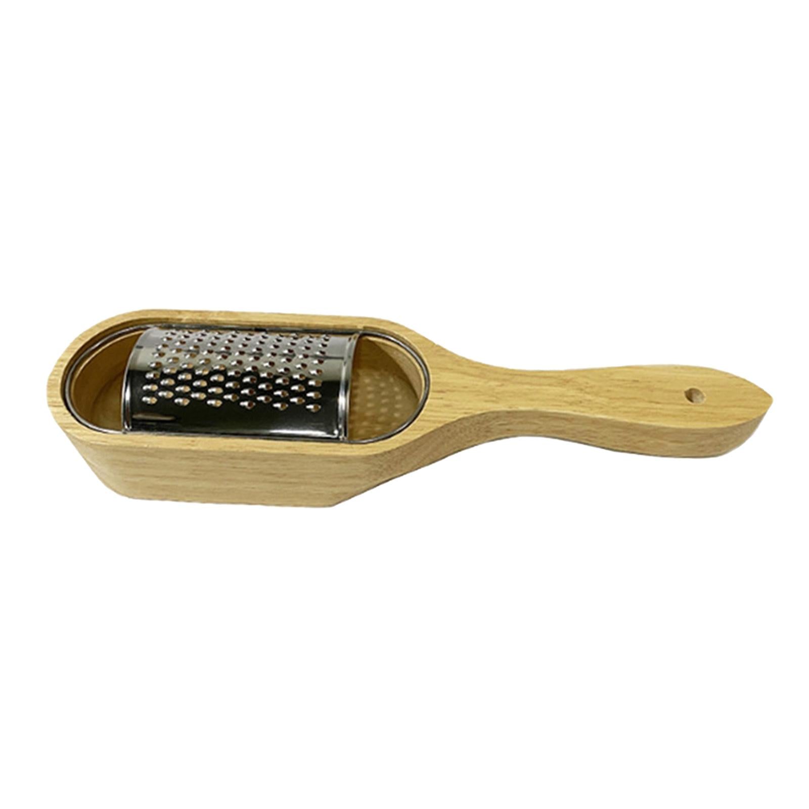 Stainless Steel Cheese Grater with Collector for Lemon Parmesan Vegetables