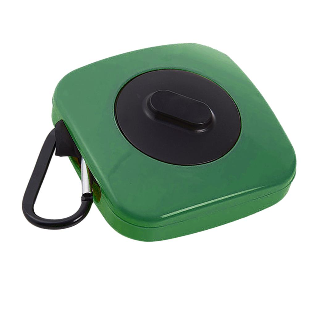 Grocery Shopping Bag Rotatable Foldable for Home Organizing Camping Shopping Green