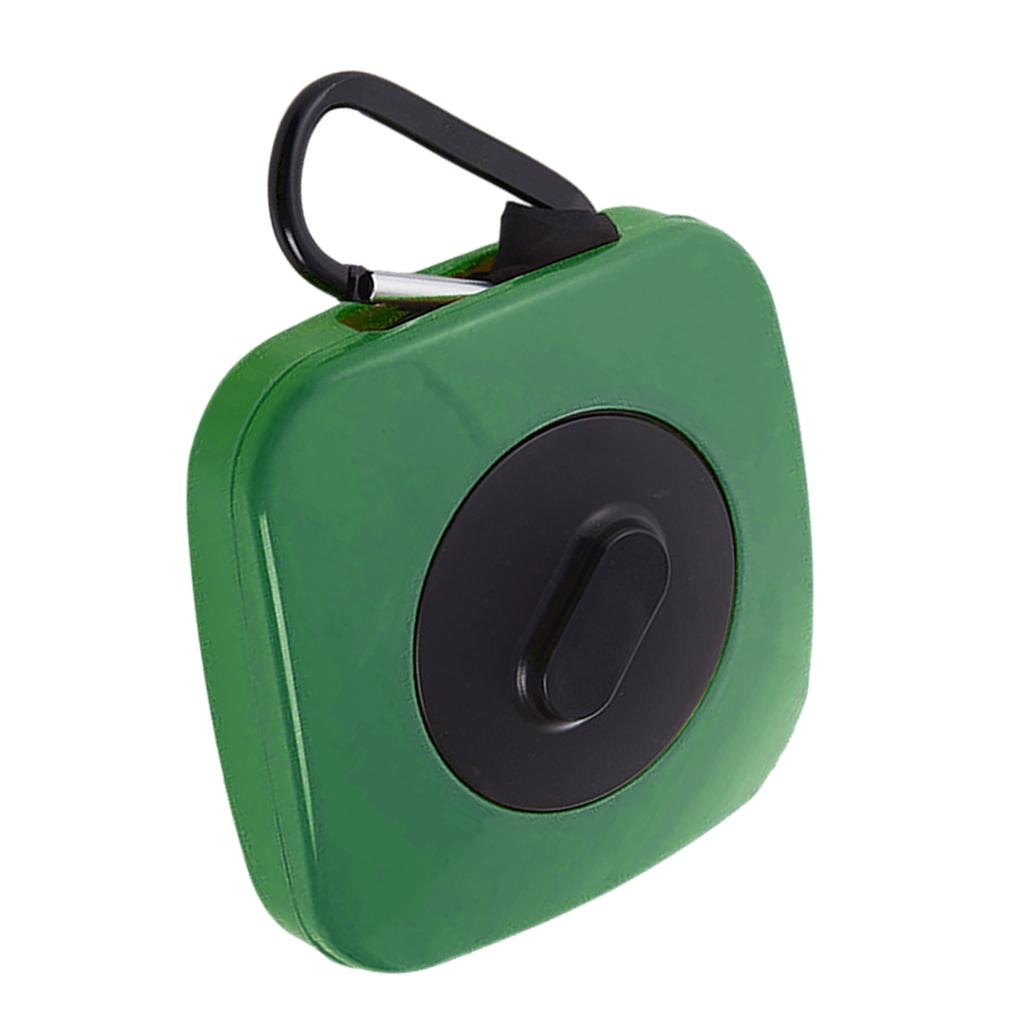 Grocery Shopping Bag Rotatable Foldable for Home Organizing Camping Shopping Green