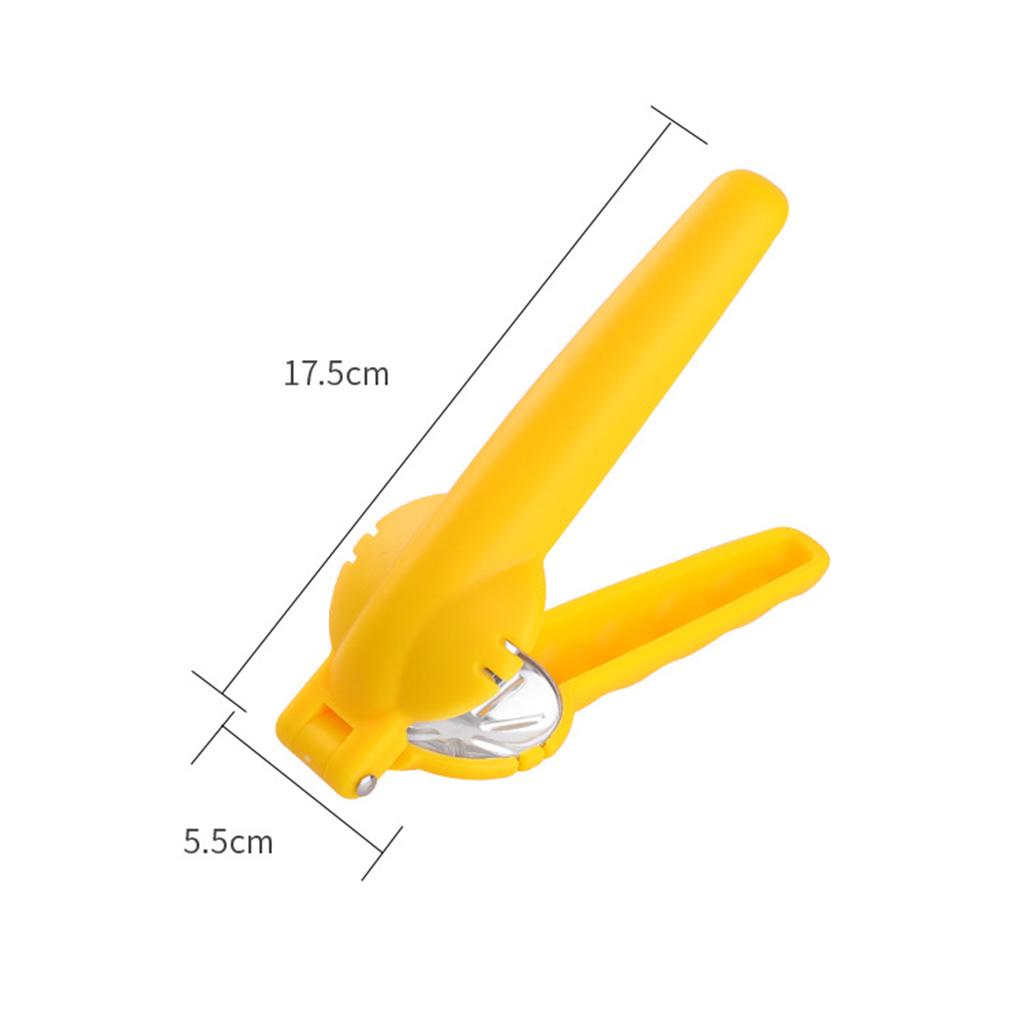 Multifunction Chestnut Clip Walnut Clip Chestnut Cutter for Home Restaurant Yellow