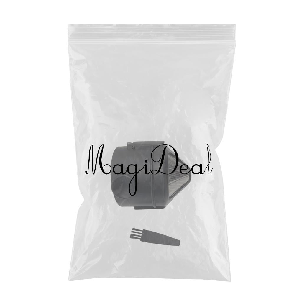 Coffee Filter Easy to Clean Paperless 1-2 Cup for Backpacking Home Travel B with brush bagged