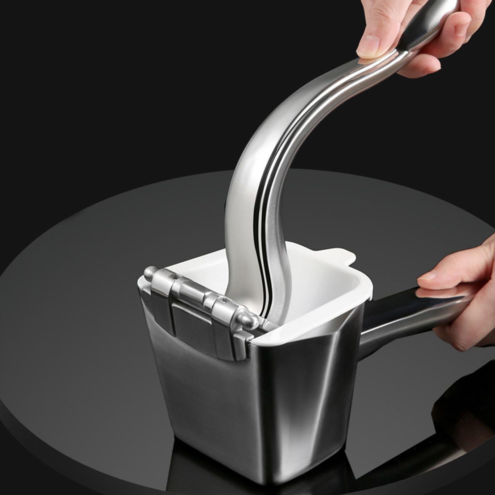 Ergonomically Manual Juice Squeezer Hand Stainless Steel Lime for Kitchen