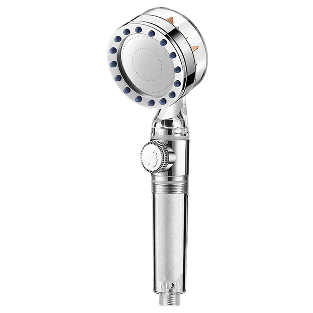 Filtration Shower Head with Filter High Flow Water Saving Bathroom Handheld Transparent