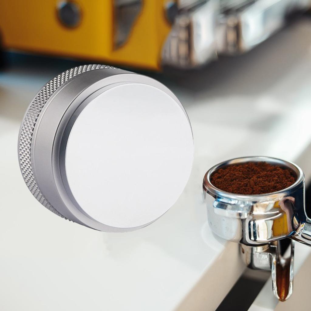 Household Coffee Distributor Espresso Tamper Coffee Leveler Powder Hammers 51mm Gray