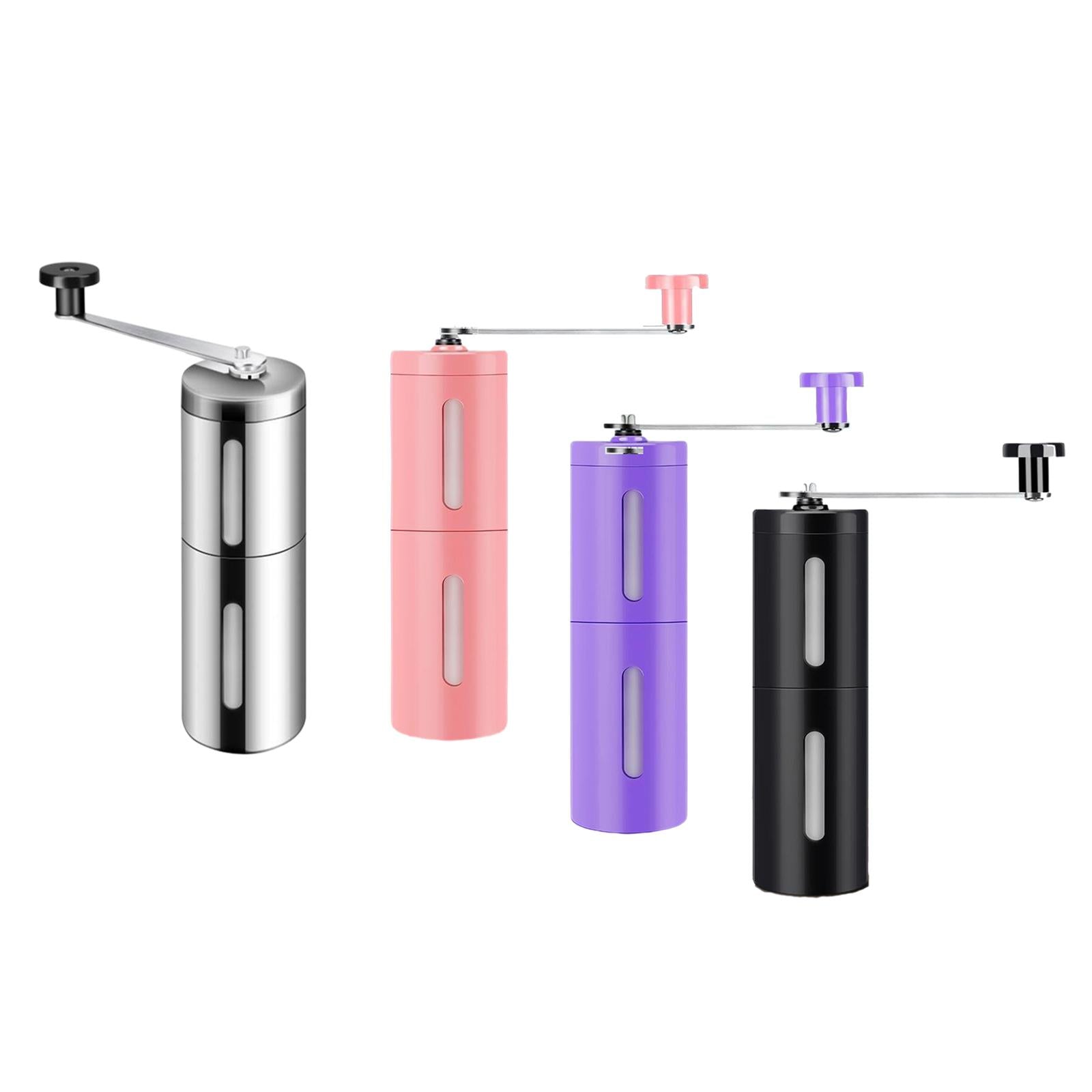 Stainless Steel Manual Coffee Grinder Bean Grinding Tool for Kitchen Silver