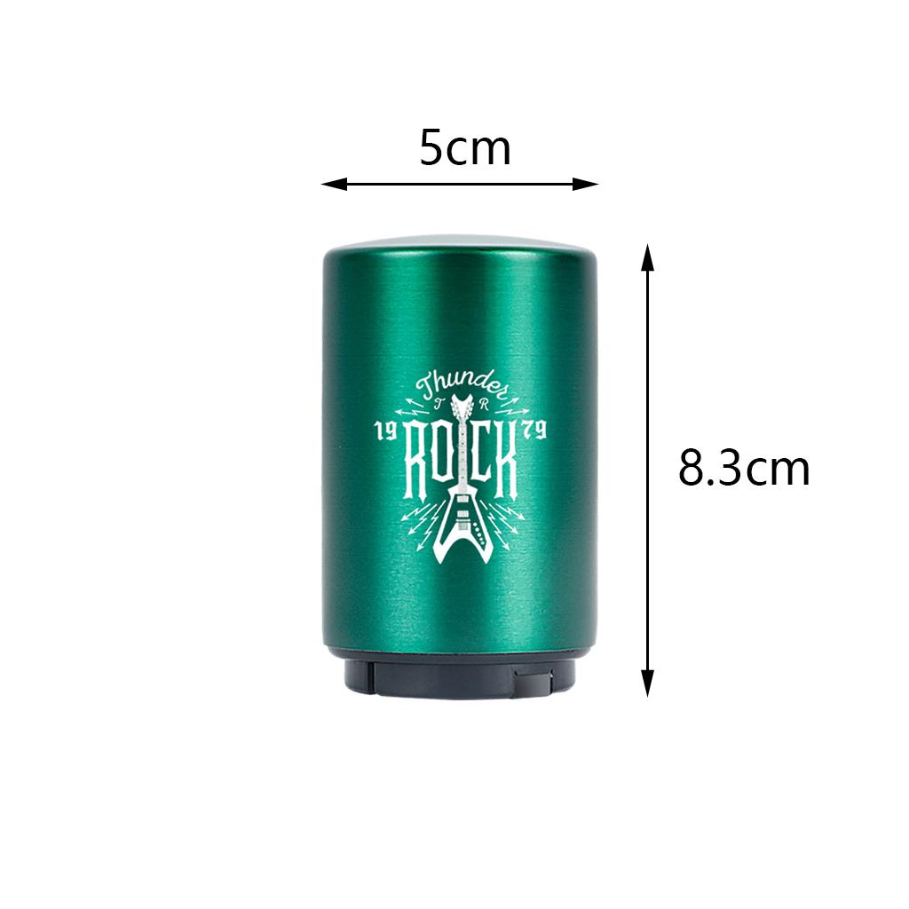 Beer Bottle Opener Push Down Magnetic Lid Catcher Drinks for Fathers Bar Green