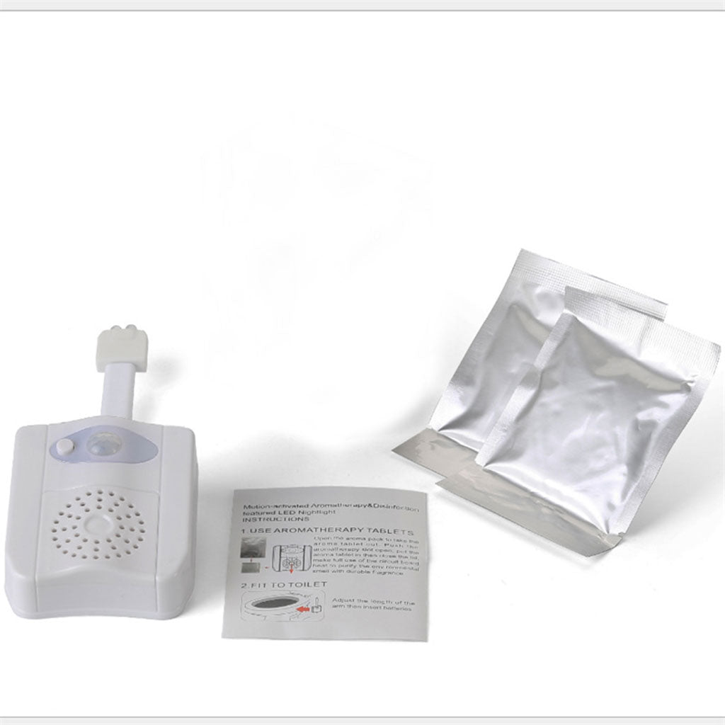 PIR Motion Sensor Toilet Light Waterproof for Home 16Leds UV Disinfect