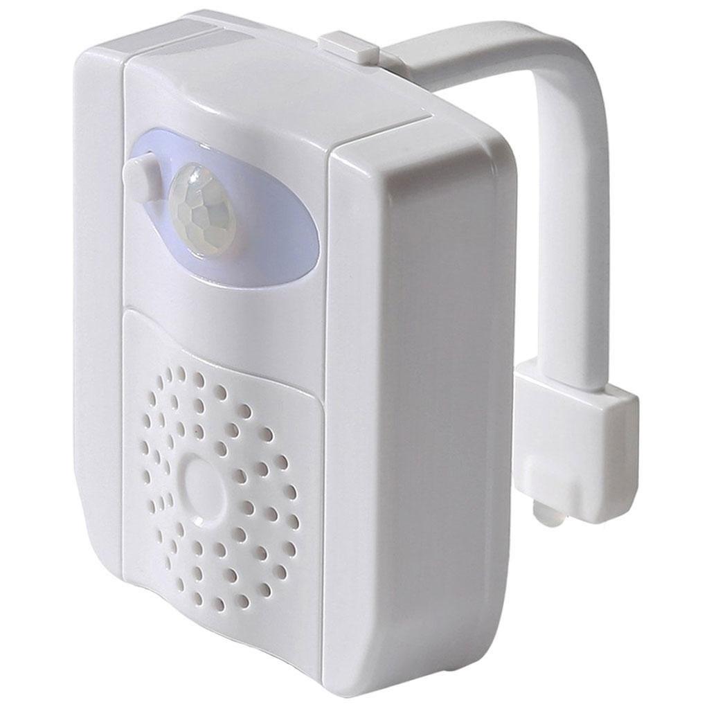 PIR Motion Sensor Toilet Light Bathroom Decor Waterproof for Home Bathroom 8Leds Common