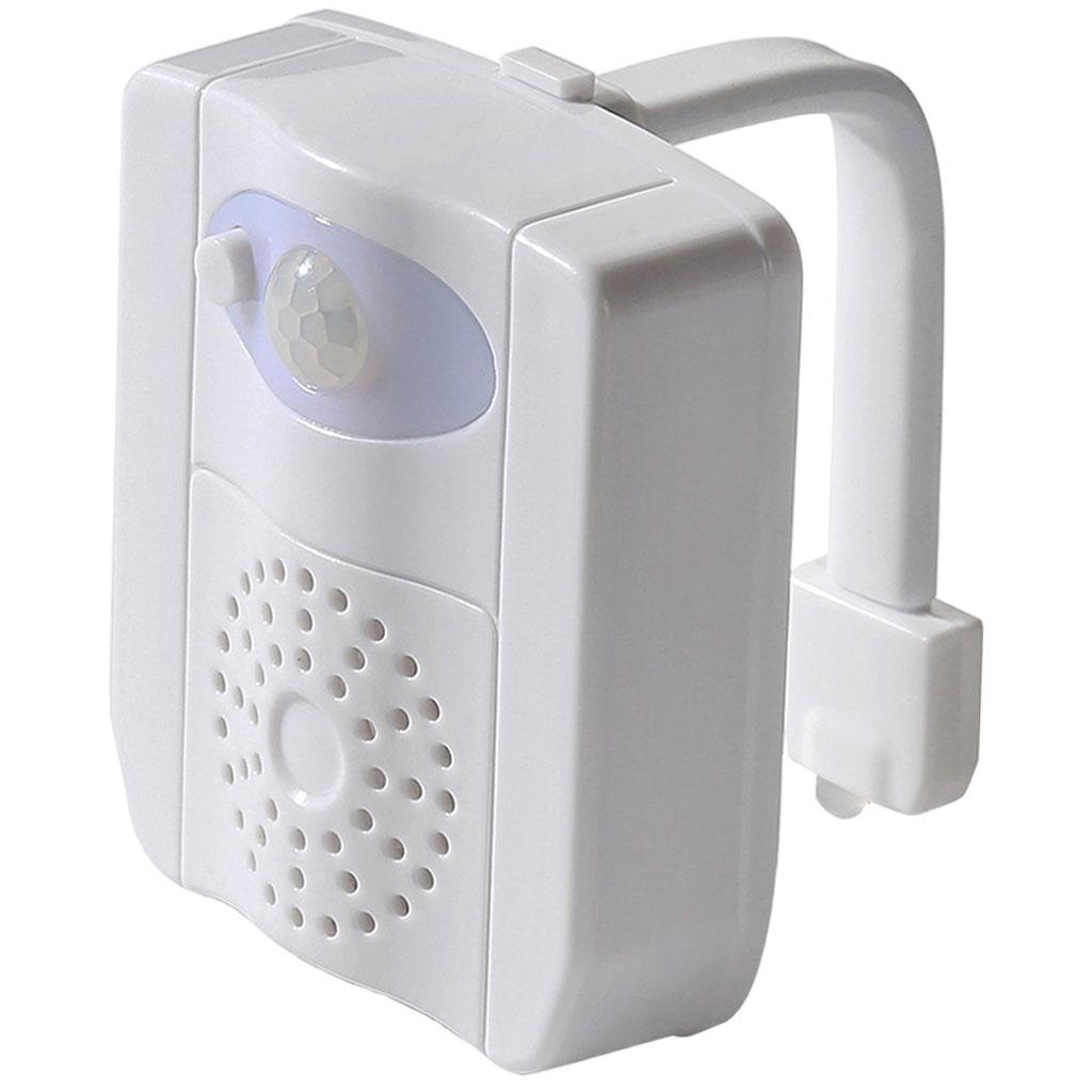 PIR Motion Sensor Toilet Light Bathroom Decor Waterproof for Home Bathroom 8Leds Common