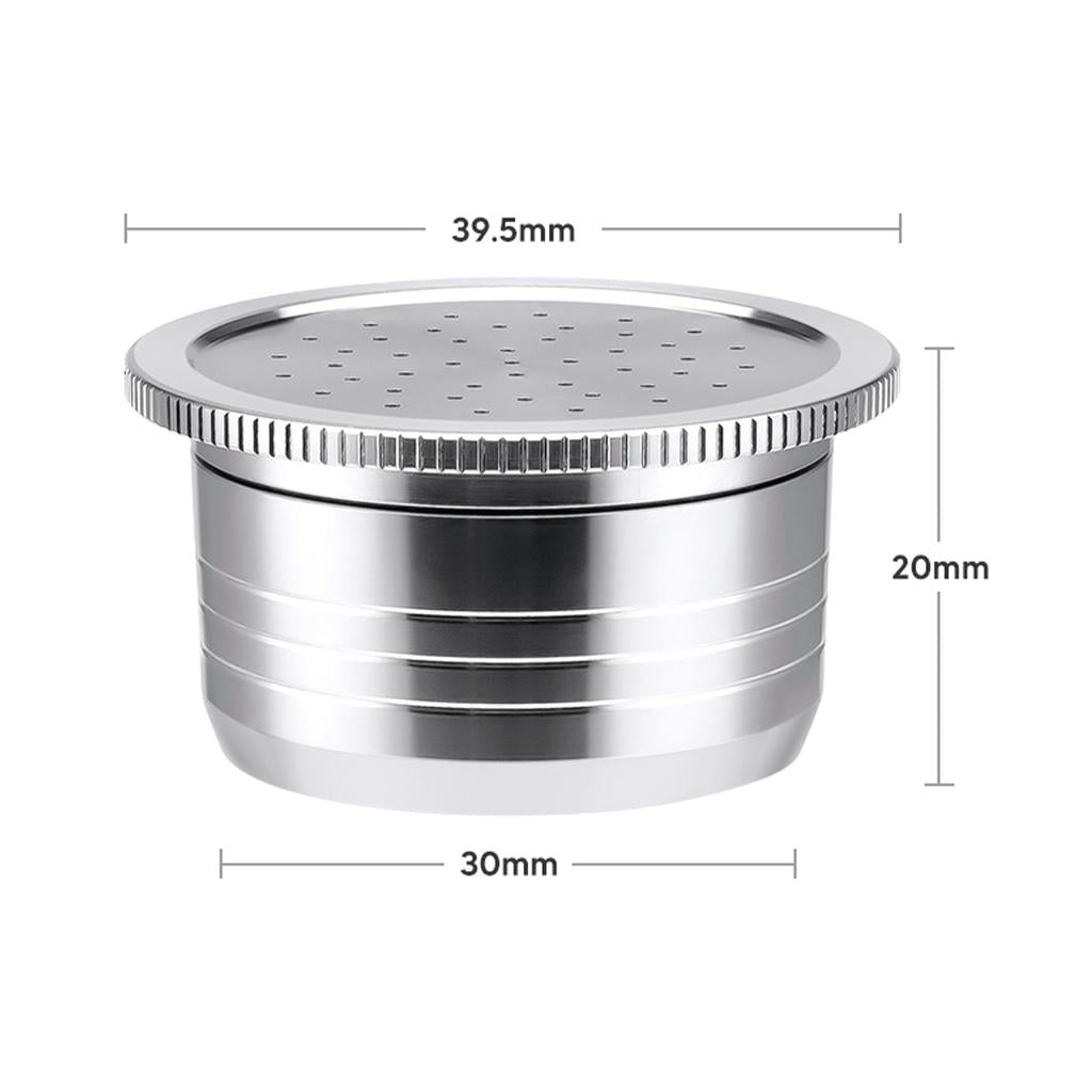 Stainless Steel Coffee Capsule Cup for Nespresso Refillable Coffee Maker