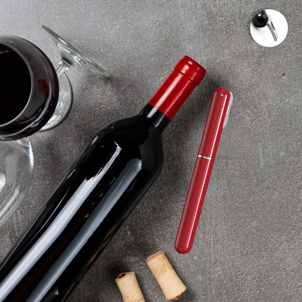 Air Pressure Pump Opener Tools Wine Accessories Quick for Wine Lovers Red