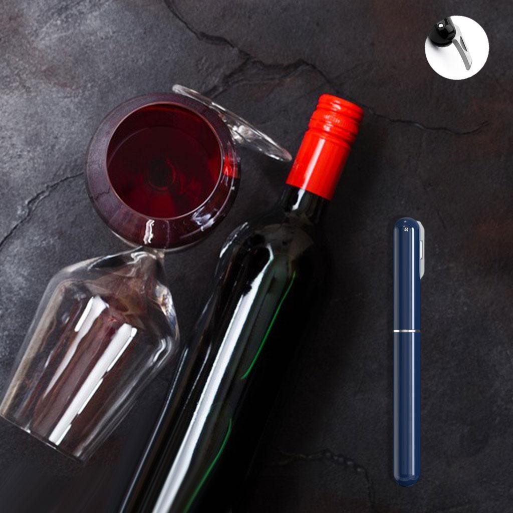 Air Pressure Pump Opener Tools Wine Accessories Quick for Wine Lovers Blue
