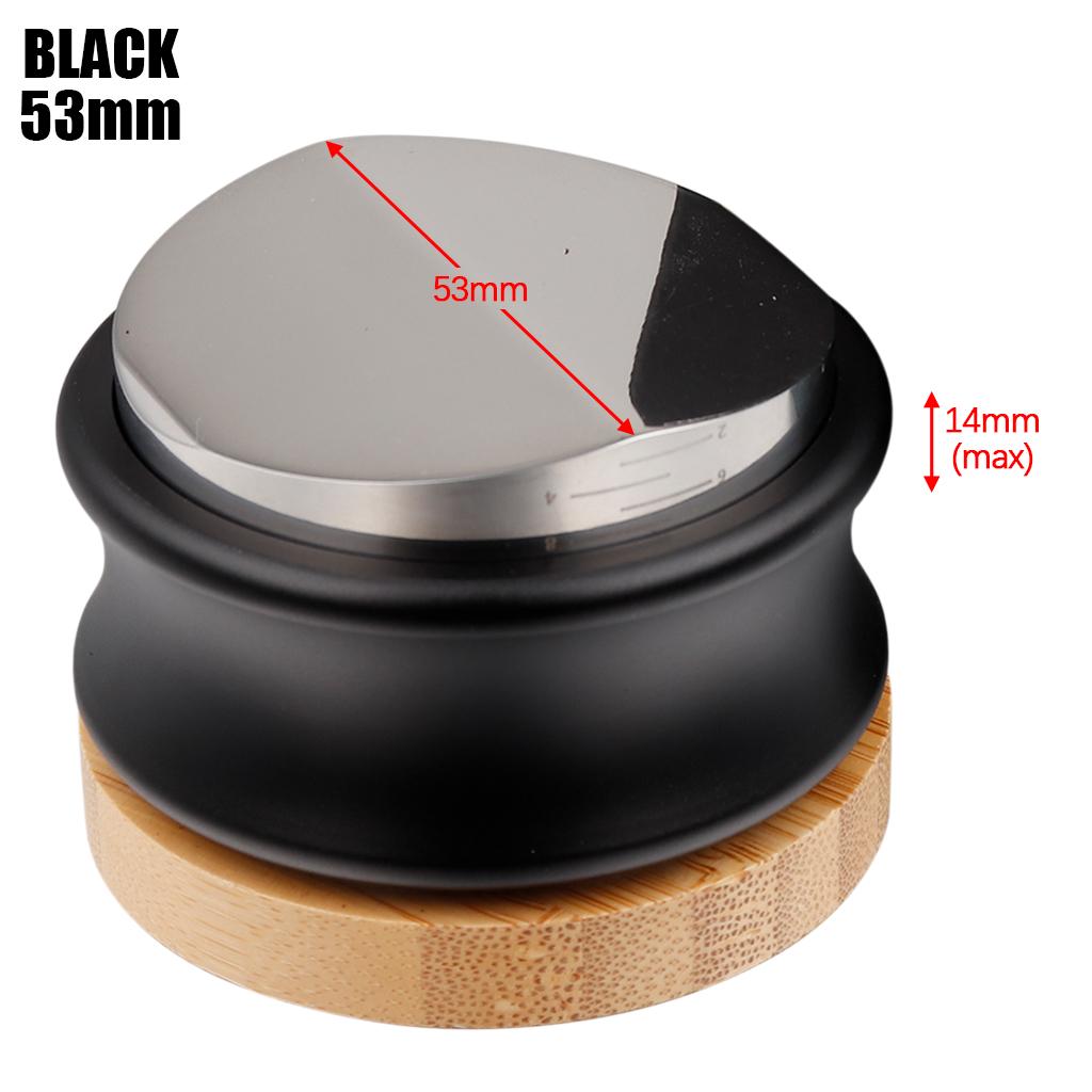1PC Coffee Distributor Tamper for Espresso Coffee Grounds Home Kitchen 53mm