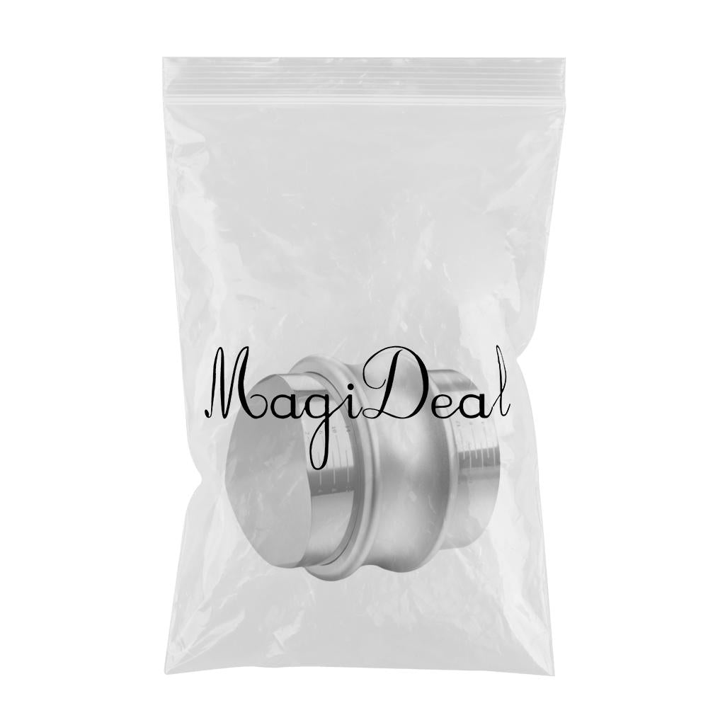 58mm Coffee Distributor Espresso Hand Tampers Coffee Leveler Silver