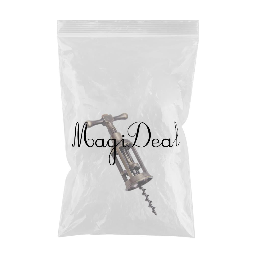 Zinc Alloy Wine Corkscrew Servers Uncork with Handle for Wine Cork Champagne