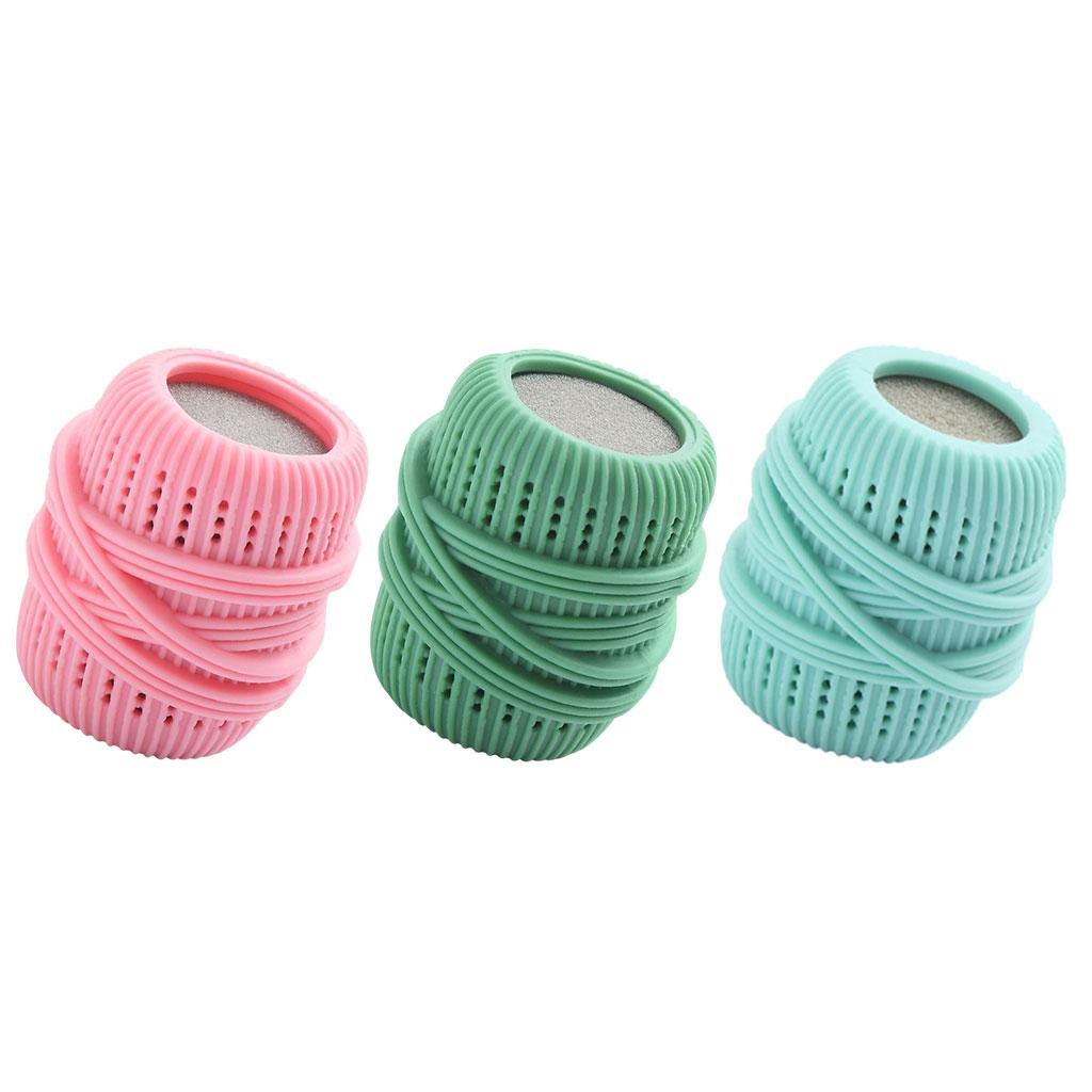 Laundry Ball Reusable Anti Knotting Anti Winding for Washing Machine Clothes Pink