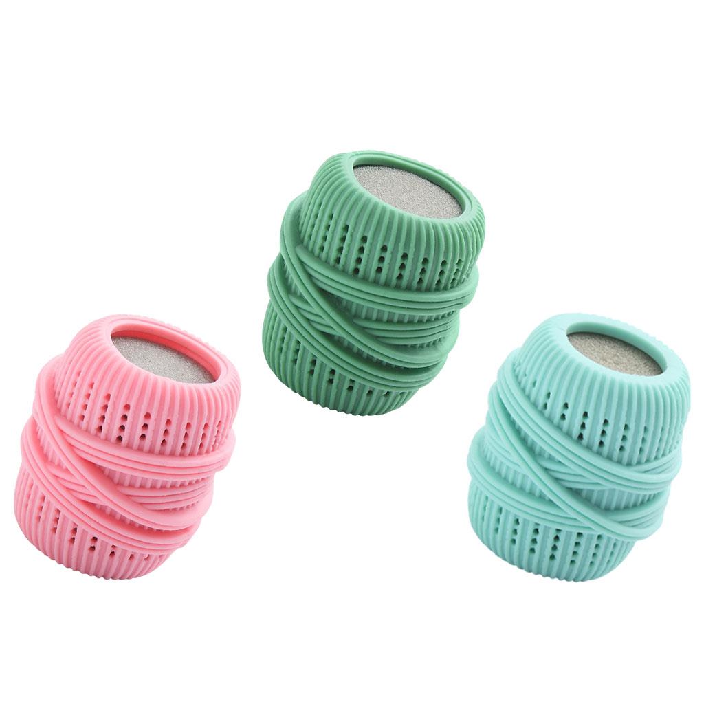 Laundry Ball Reusable Anti Knotting Anti Winding for Washing Machine Clothes Pink