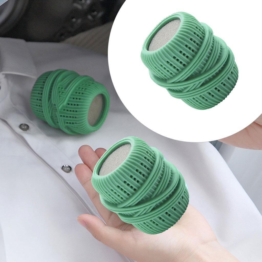 Laundry Ball Reusable Anti Knotting Anti Winding for Washing Machine Clothes Green