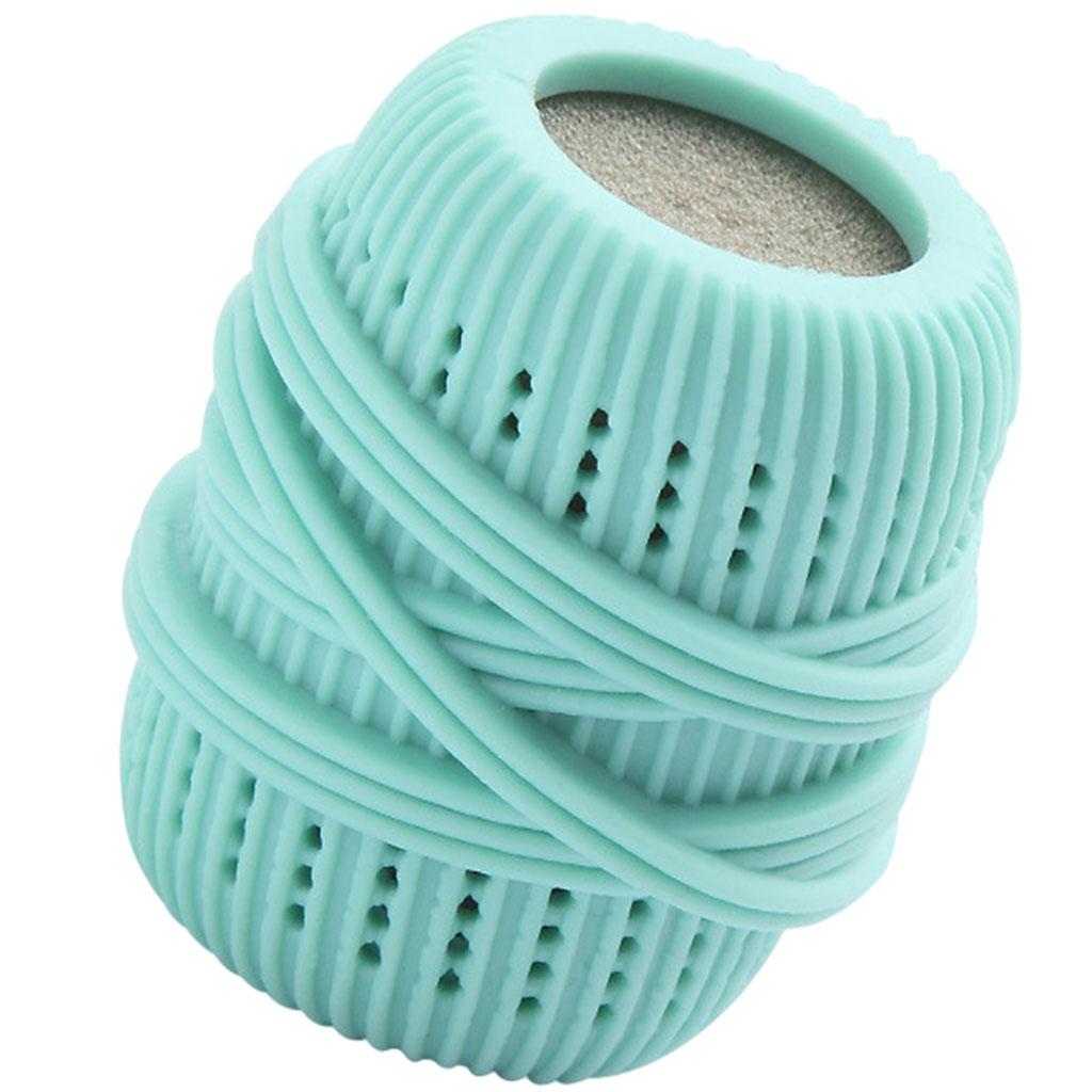 Laundry Ball Reusable Anti Knotting Anti Winding for Washing Machine Clothes Light Green