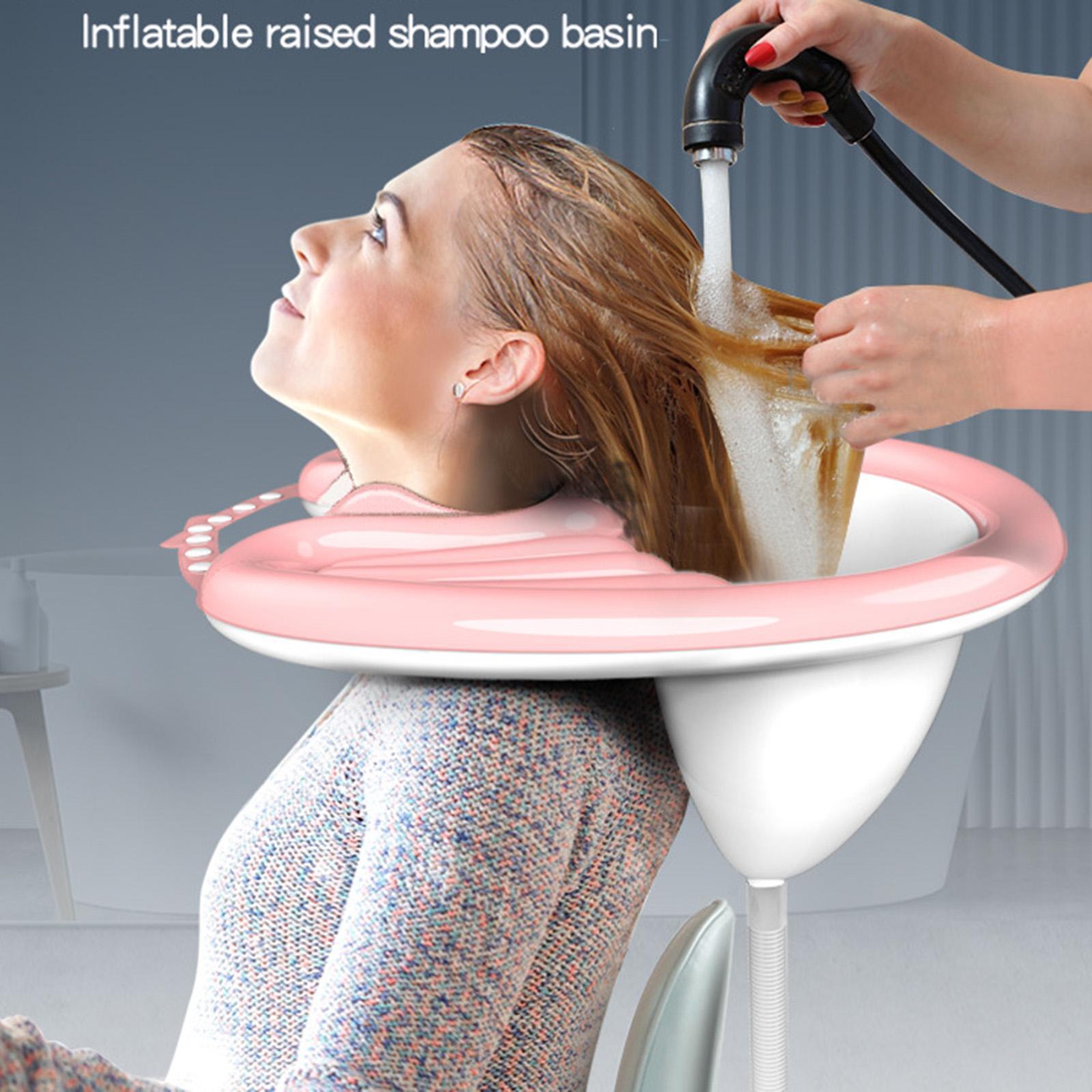 Inflatable Hair Washing Basin Washbasin Shampoo Basin for Injured Disabled