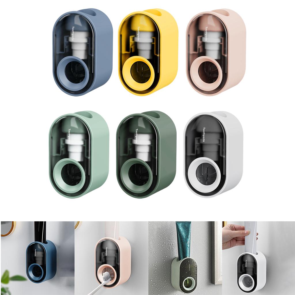 Automatic Toothpaste Dispenser Toothpaste Tool Hands Free for Bath Home Blue