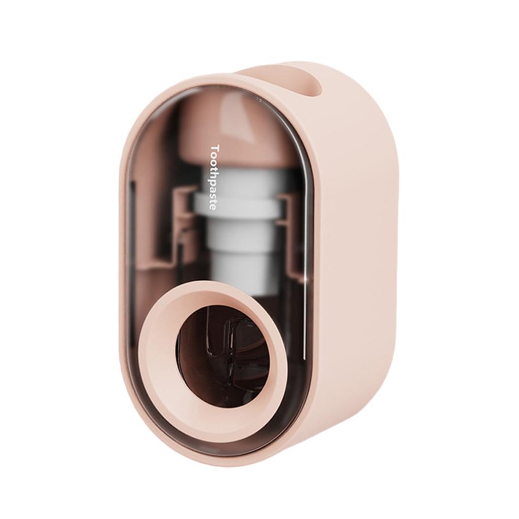 Automatic Toothpaste Dispenser Toothpaste Tool Hands Free for Bath Home Pink