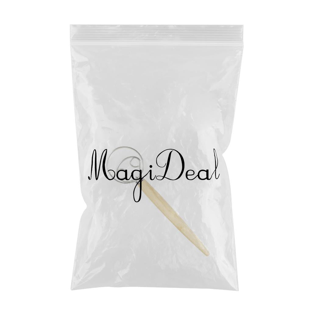 Danish Dough Whisk, Stainless Steel/Wood Double