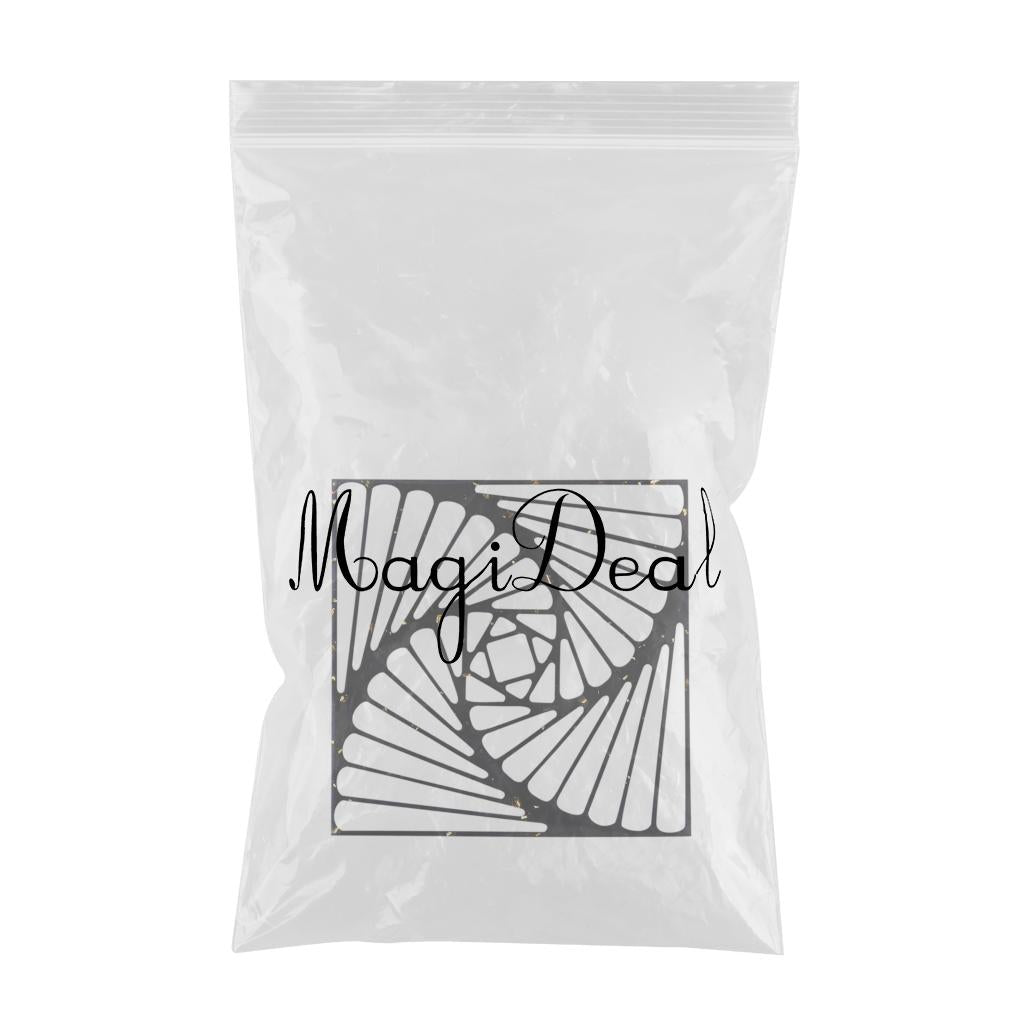 3.9 Hollow Coaster Reusable Heat-Resistant Cup Mat for Office Home Bar"