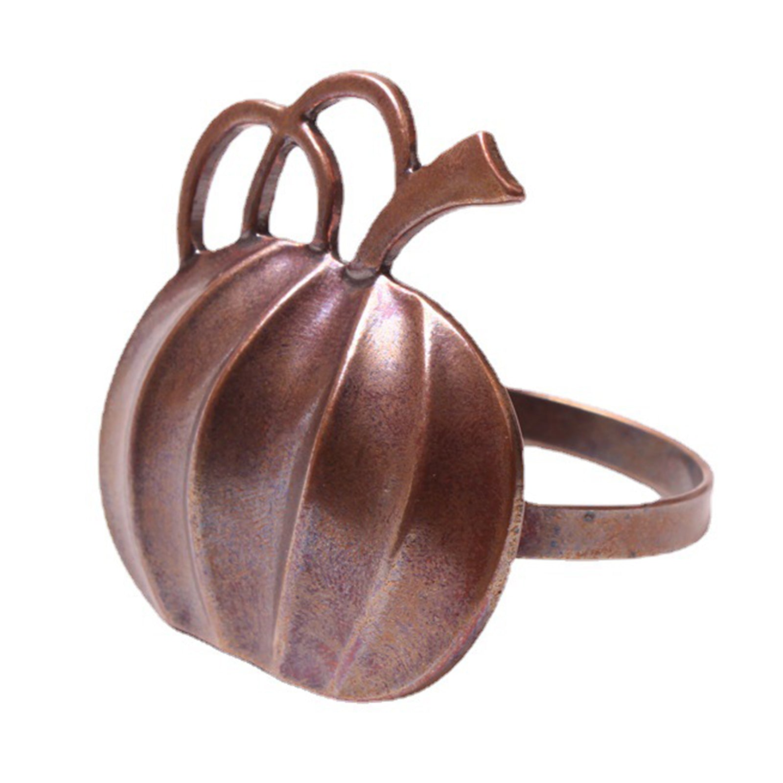 Handmade Pumpkin Napkin Rings Set of 12 Holder for Dinning Table Parties