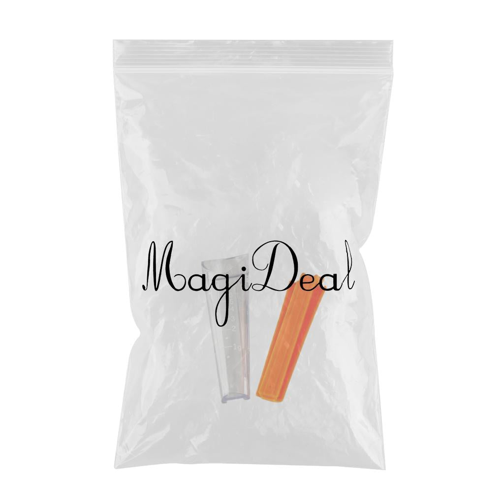 1-6G with Sealing Clip ARC Port Plastic Yeast Measuring Cup for Baker Baking