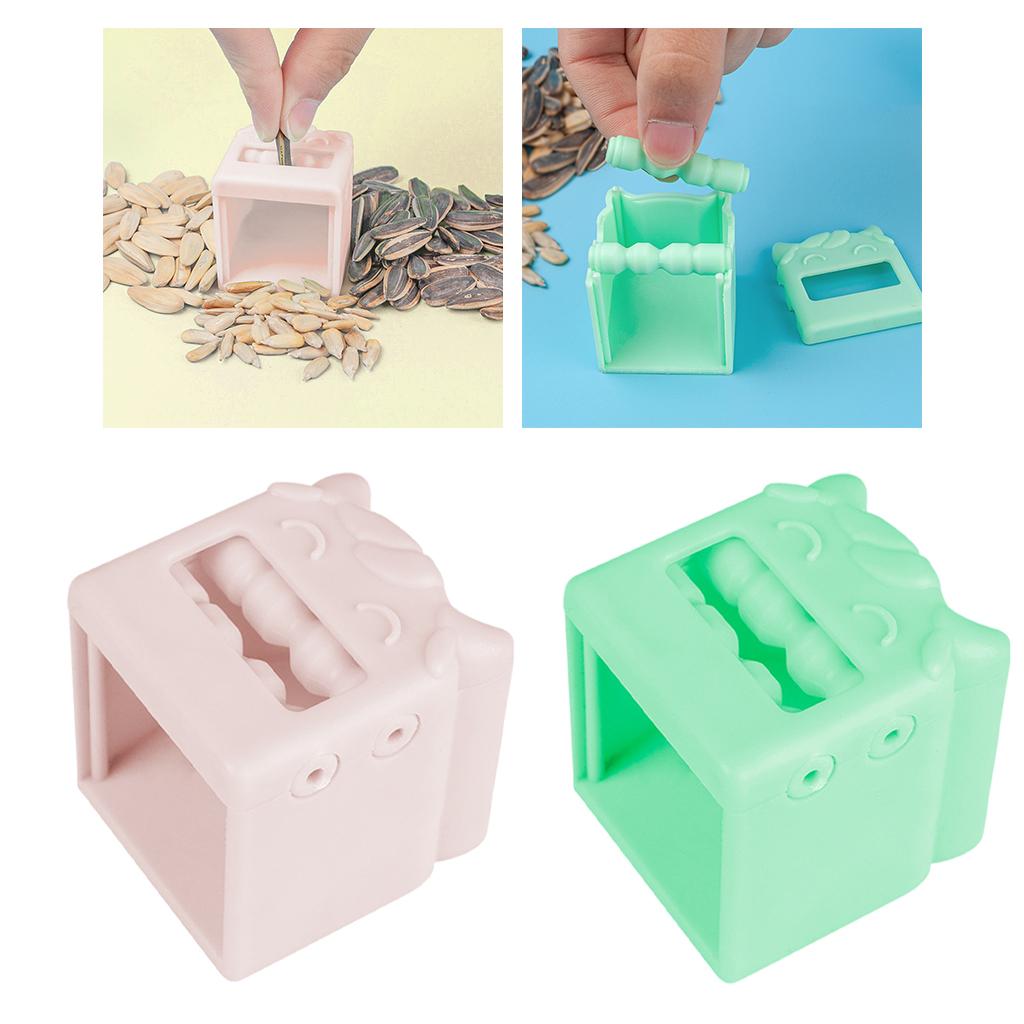 Sunflower Seeds Shelling Machine Artifact Household Kitchen Accessories Pink