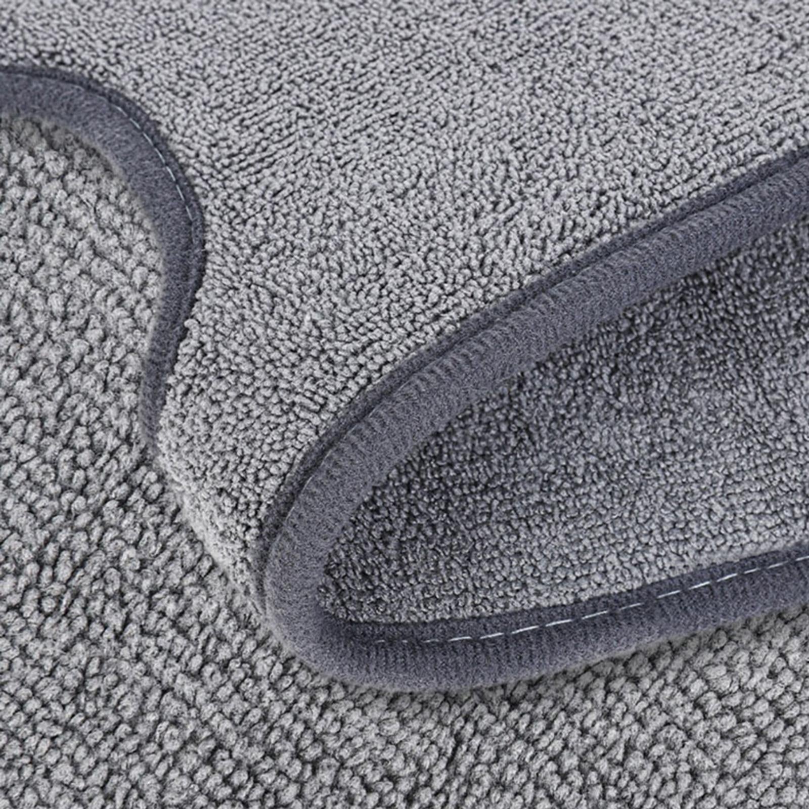3 Pack Faucet Absorbent Mat Sink Absorbent Mat for Bathroom Countertop Gray