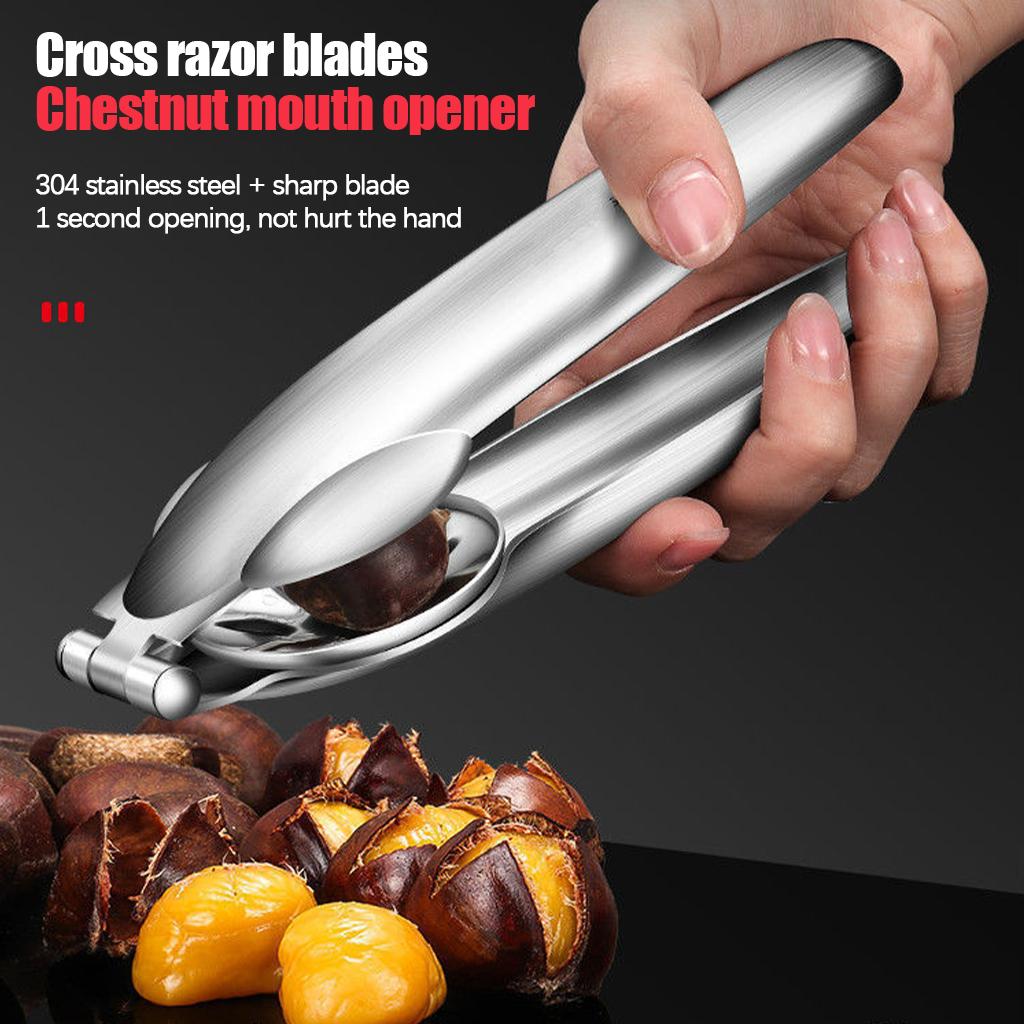 Multifunctional Nuts Cutter Chestnut Peeler Nut Cutter Tool Chestnut Cutter