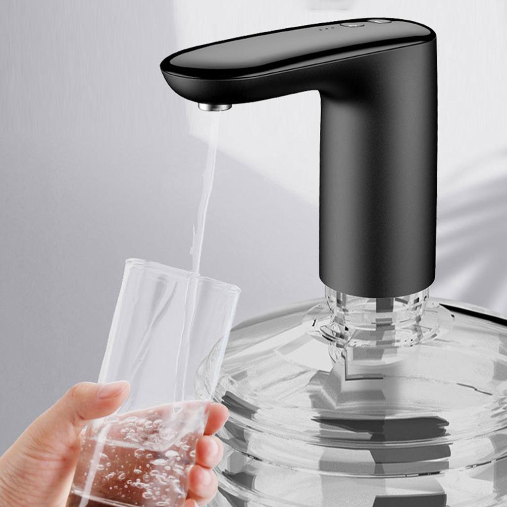 Portable Automatic Water Dispenser Electric Water Pump USB Charging Black