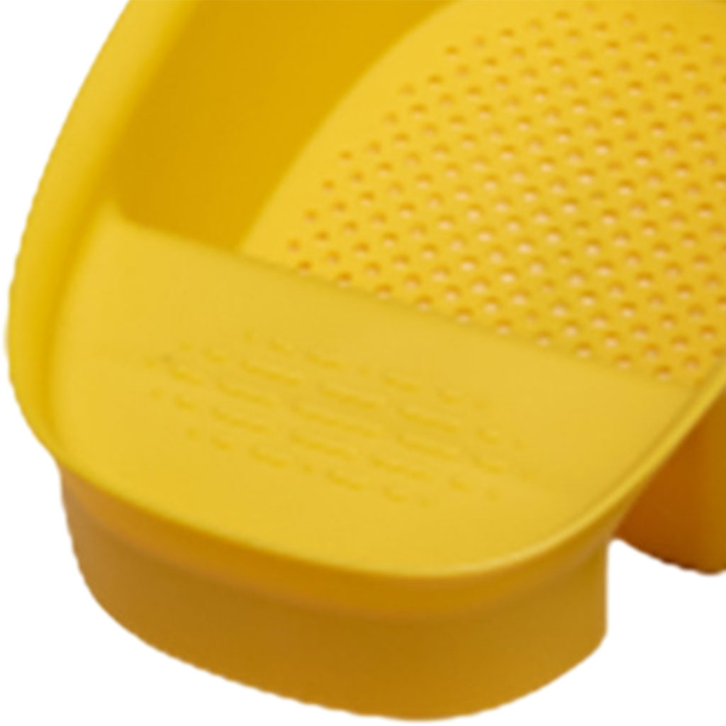 Kitchen Sink Strainer Basket Saddle-Shaped for Wash Vegetables Fruits Pasta Yellow