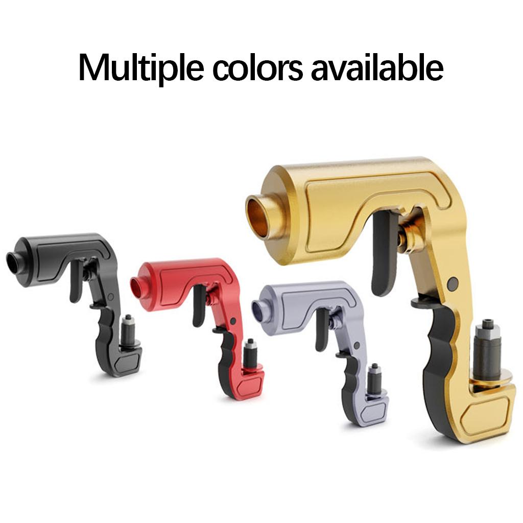 Adjustable Bubbly Sparkling Champagne Gun Spray for Kitchen Party Wedding Gold