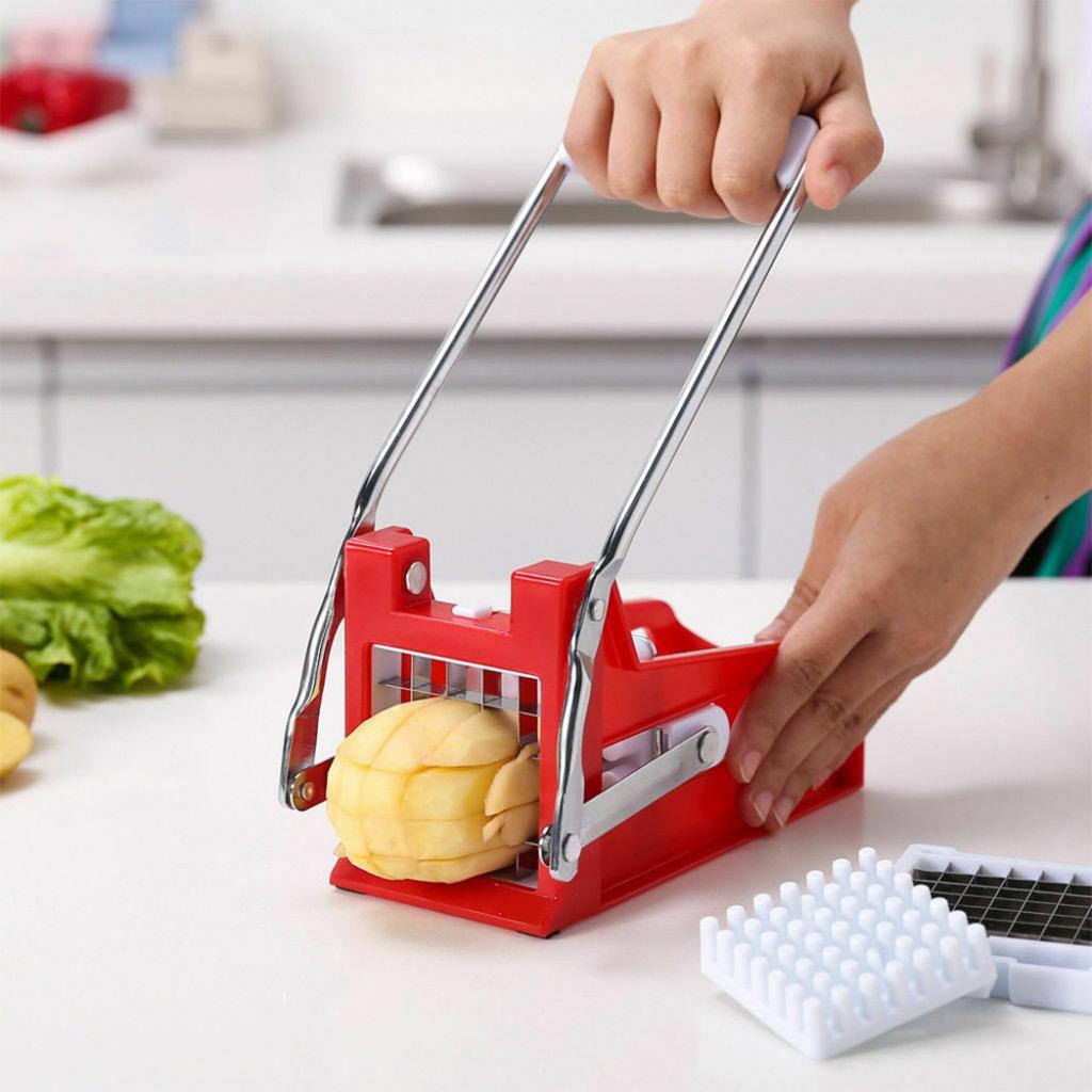 French Fry Cutter Potato Slicer Potato Chipper Kitchen Tool Homemade