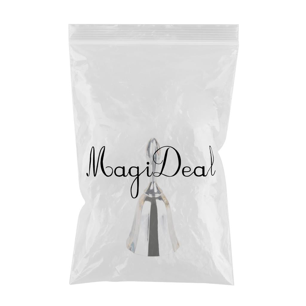 Desk Hand Bell Desk Bell Call Bells for Kitchen Restaurants Silver