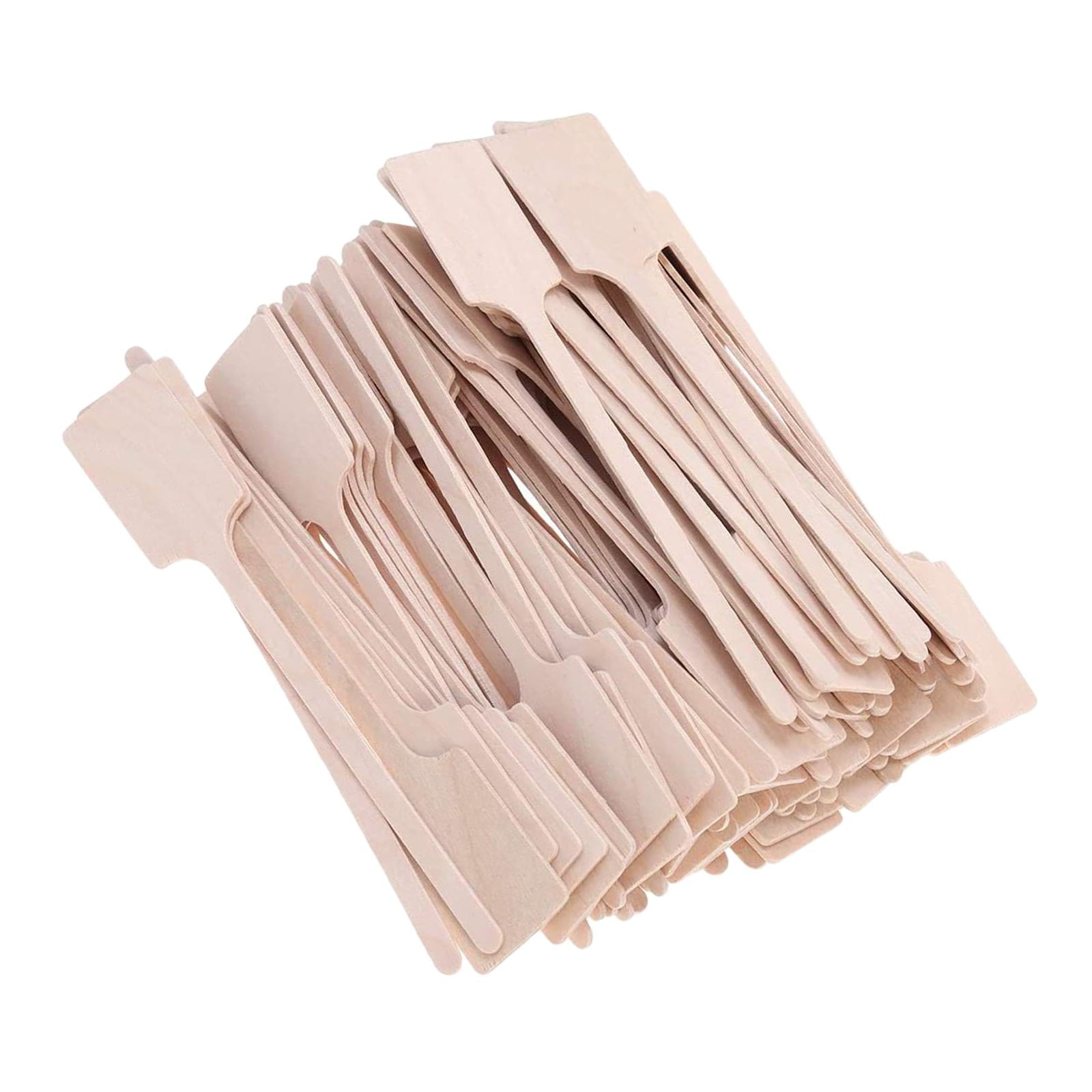 100Pcs Wood Coffee Stirring Rod Kitchen Supplies for Hotel Cafe Restaurant