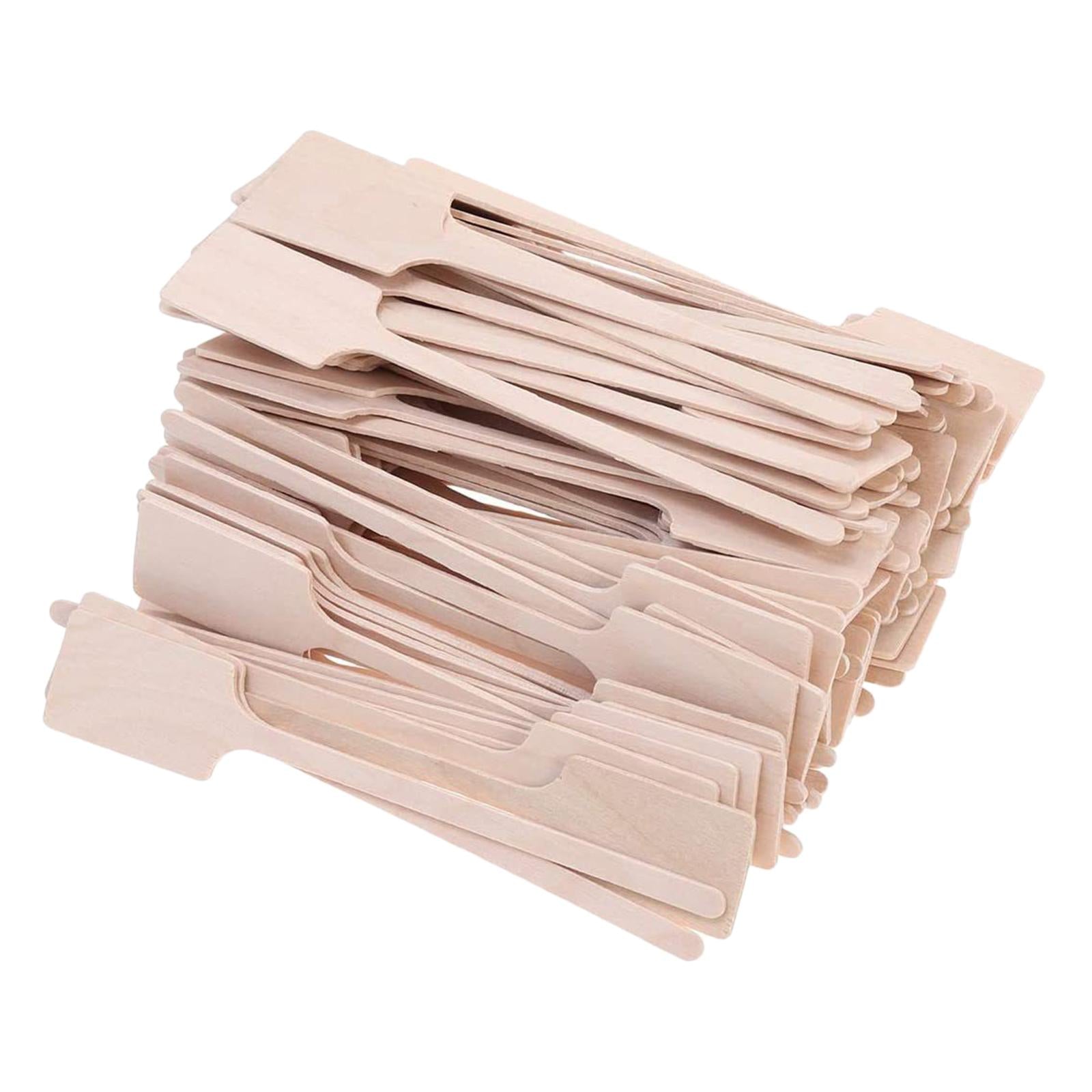 100Pcs Wood Coffee Stirring Rod Kitchen Supplies for Hotel Cafe Restaurant
